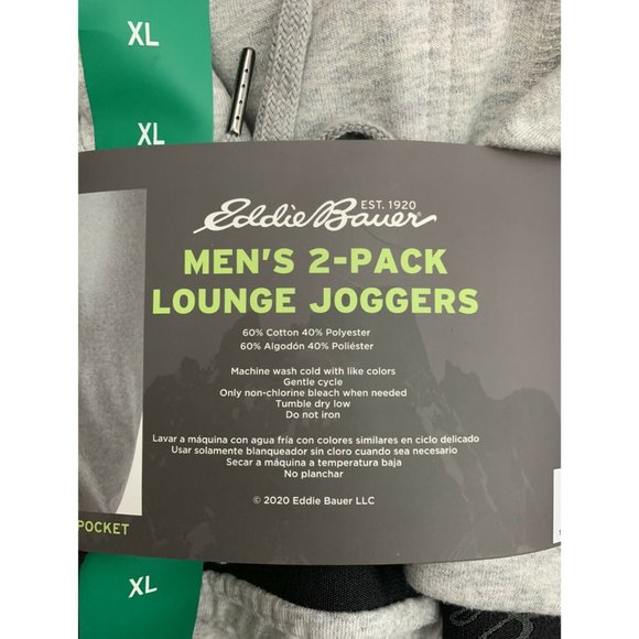 Eddie Bauer Pants New Eddie Bauer Mens 2pack Lounge Joggers Poshmark